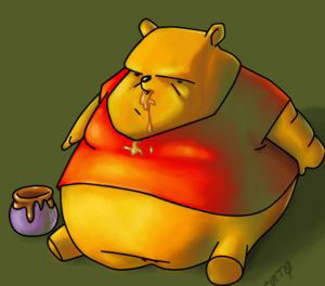 pooh gordo