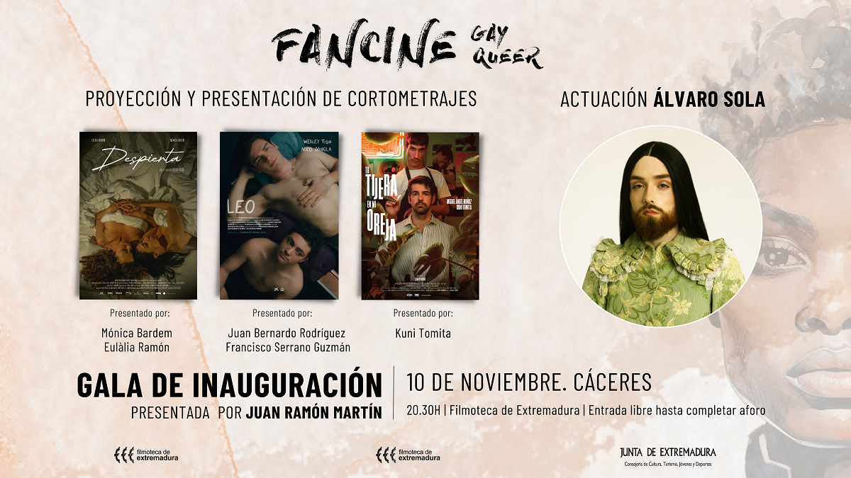 FanCineGay/Queer da el pistoletazo de salida a su 26ª edición este viernes en Cáceres